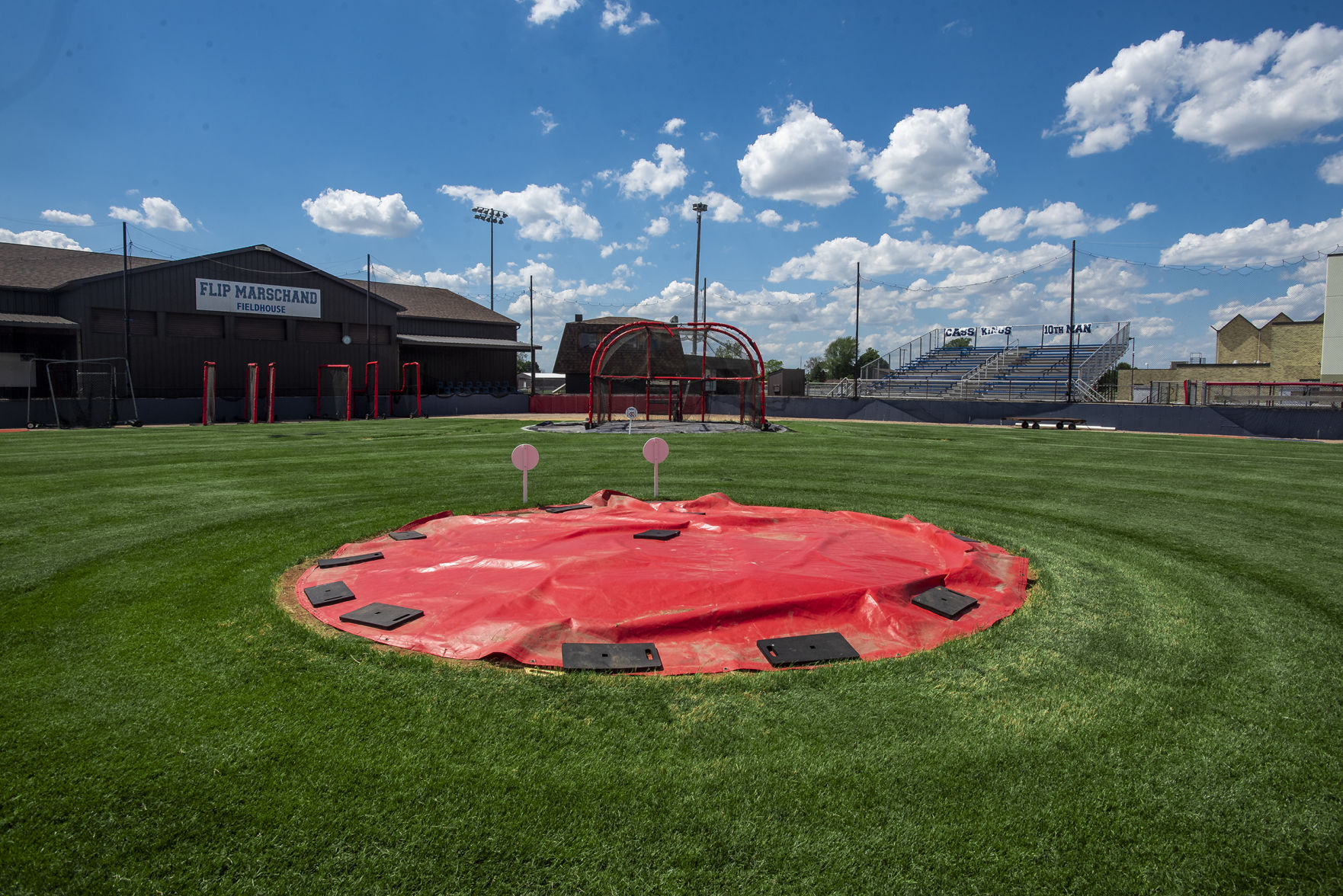 Lewis Cass baseball diamond